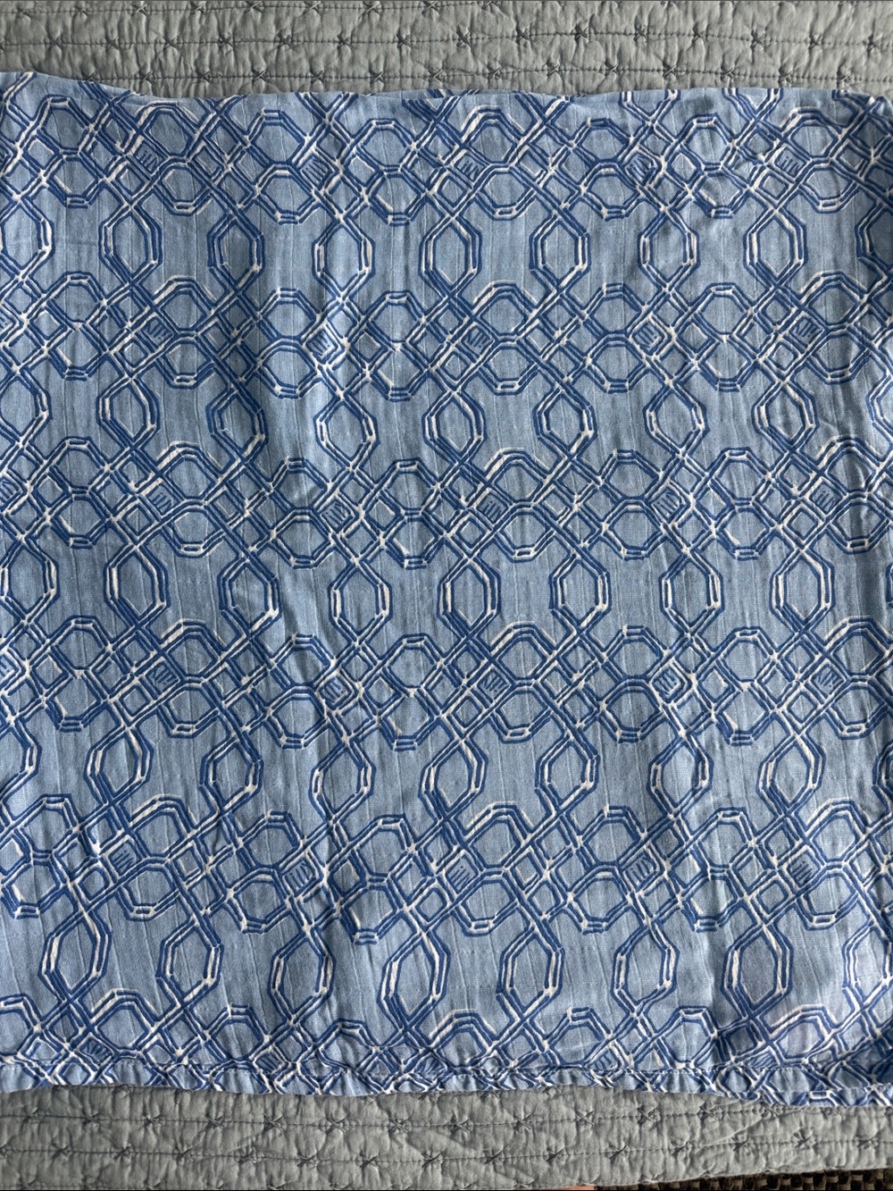 Lilly Pulitzer Pottery Barn Kids Swaddle Wrap Multi-Use Scarf Sarong Trellis